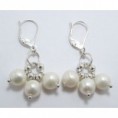 Aretes Plata Perlas